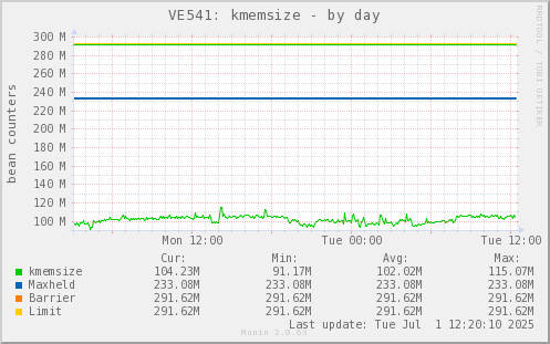 VE541: kmemsize