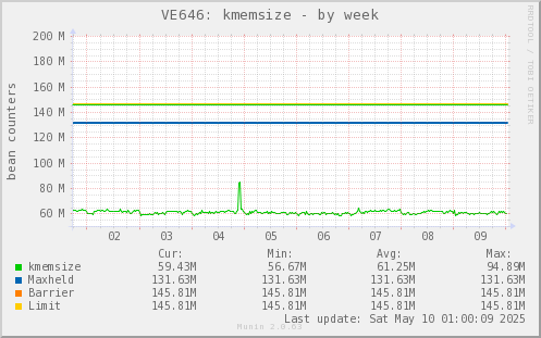 VE646: kmemsize